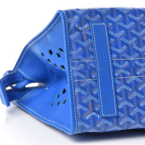 goyard hardy skyblue|GOYARD Goyardine Sac Hardy Pet Carrier PM Sky Blue.